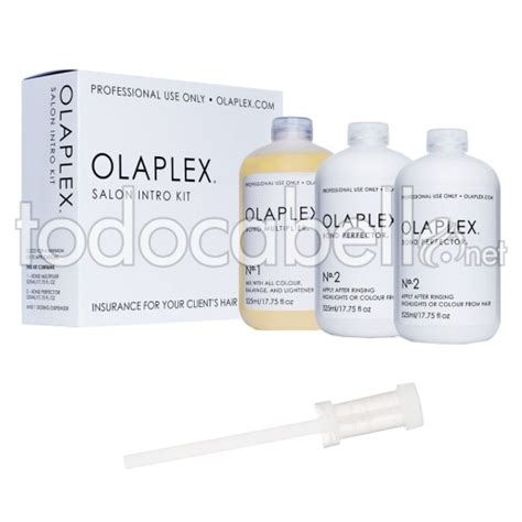 Olaplex Kit Salon Olaplex Nº1 Nº2 Recupera El Cabello Dañado