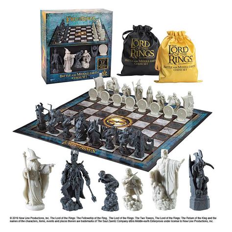 Lord Of The Rings Chess Set Battle For Middle Earth Archonia