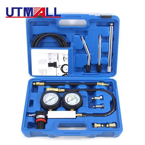 Cylinder Leak Down Tester Automotive Kit Gasoline Engine Compression