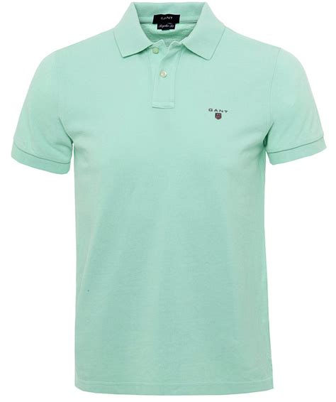 Gant Rugger Polo Shirt In Green For Men