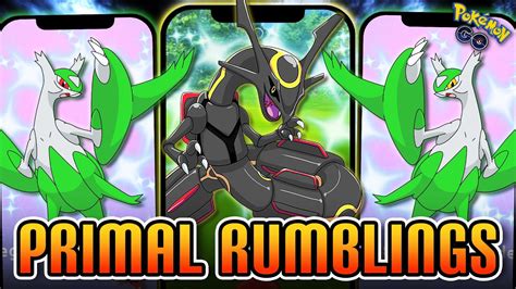 Shiny Rayquaza Returns In The Primal Rumblings Event Coming Soon To