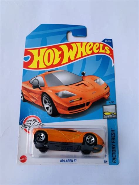 HOTWHEELS HOT WHEELS MCLAREN P1 ORANGE FACTORY FRESH LOT L 2022 SKALA 1 64 MUSCLE MANIA CAR