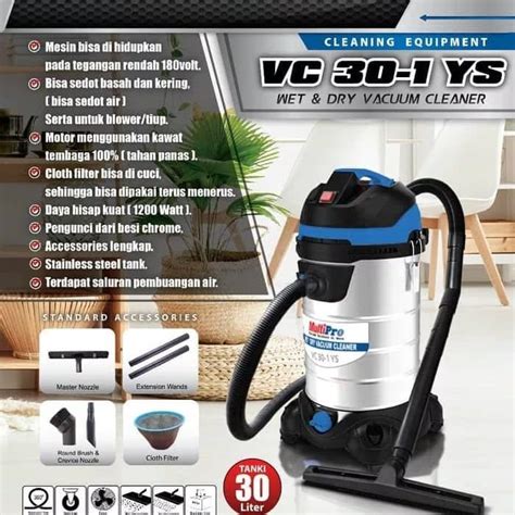 Jual Vacum Cleaner Wet Dry Vc Ys Vacuum Cleaner Multipro Vakum