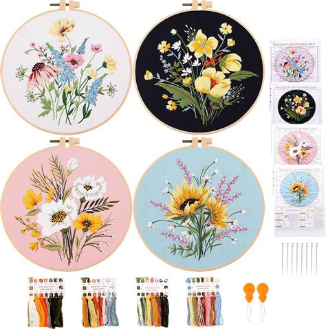 Sets Embroidery Kit For Beginners Embroidery Kit Cross Stitch Kits