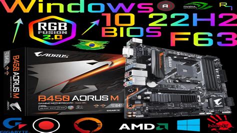 Gigabyte B450 Aorus M Bios F63 Minha Analise Com Base Nos Jogos E Virtualização Youtube