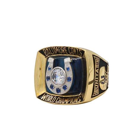 1970 Super Bowl V Baltimore Colts Championship Ring – Best Championship ...