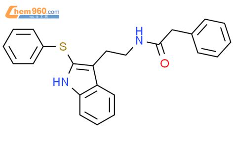 Benzeneacetamide N Phenylthio H Indol Yl Ethyl