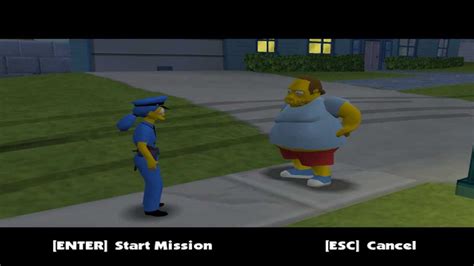 The Simpsons Hit And Run Walkthrough Level Bonus Mission