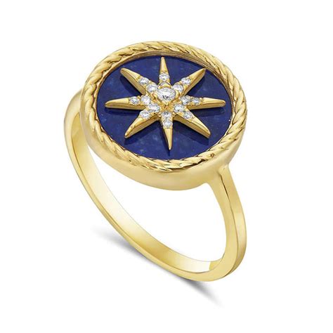 Compass Rose Ring 14kt Cedar Chest Sanibel