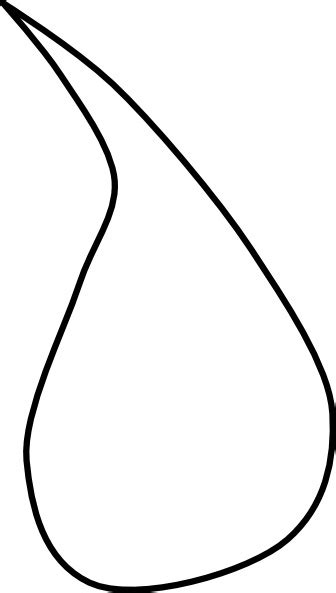 Teardrop Outline