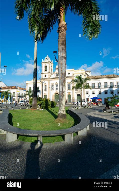 Salvador Bahia Brazil September 2 2023 Facade Of The Igreja Ordem