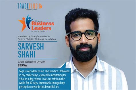 Sarvesh Shahi Transforming Indias Wellness Revolution