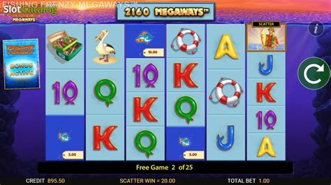 Fishin’ Frenzy Megaways Slot - Free Spins, No Deposit