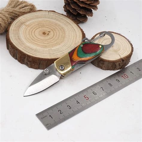 Key Chain Knife Folding Pocket Knives Tactical Outdoor Camping Mini