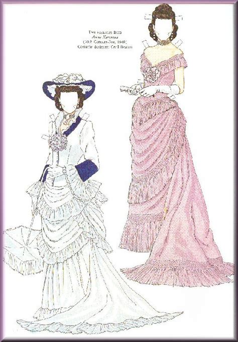 Vivien Leigh Anna Karenina Free Paper Dolls International