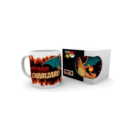 Taza Pokemon Charizard Fire The Monkiki