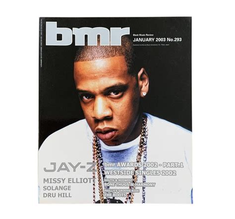 Black Music Review Jay Z Cover Issue January 2003 — Rootsbk