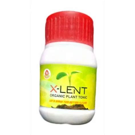 Liquid Bhagyashri X Lent Organic Tonic Plant Growth Promoter Packaging