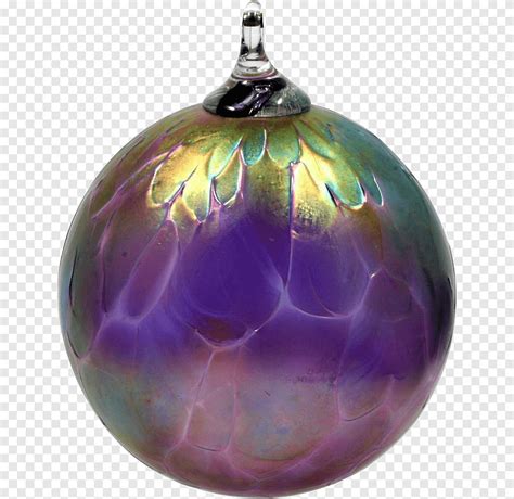 Christmas Ornament Glass Sphere Glass Purple Christmas Png PNGEgg