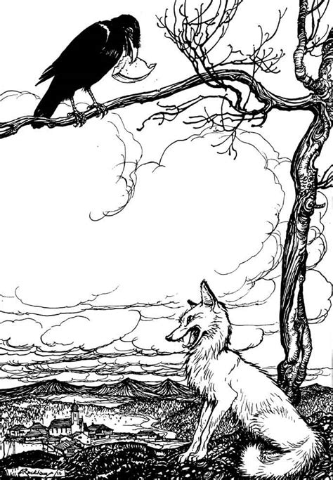 Moral Story: The Fox and The Crow - Moral Stories For Children