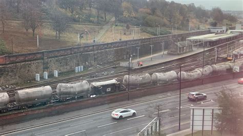 All Lines Through Sheffield Blocked As Freight Train Derails Uk News Sky News