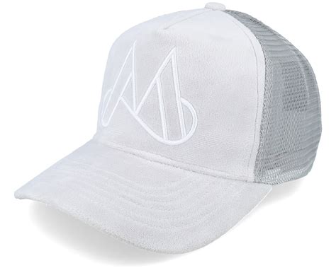 Unlimited M Logo Grey White Logo Trucker Maggiore Keps Hatstore Se