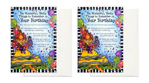 Birthday Card 2 Pack—suzy Toronto — Blue Mountain Arts