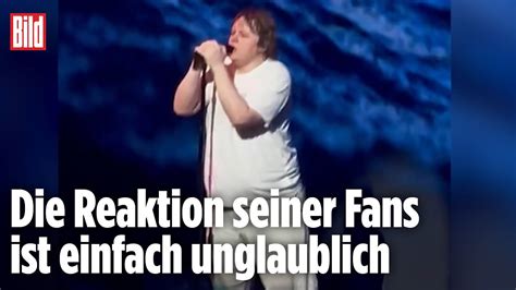 Lewis Capaldi erleidet Tourette Anfall auf der Bühne YouTube