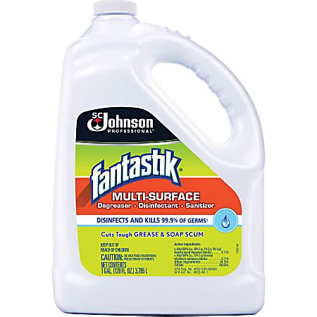 Fantastik Multi Surface Disinfectant Degreaser Liquid Oz Lb Fresh