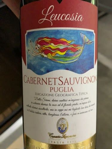 Tenute Leucosia Cabernet Sauvignon Vivino US