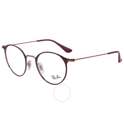 Ray Ban Demo Round Unisex Eyeglasses Rx Rx