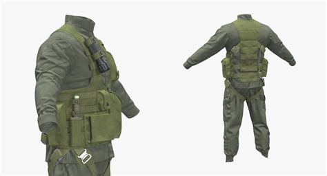 Uniforme Piloto De Helicóptero Estadounidense 3 Modelo 3d 49 3ds