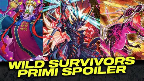 Svelati I Tre Archetipi Di Yu Gi Oh Wild Survivors Youtube