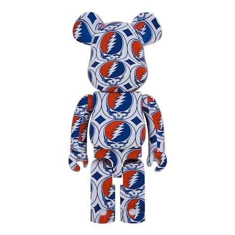 Medicom Toy 1000 Grateful Dead Steal Your Face Be Rbrick Toy