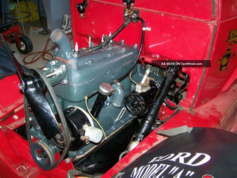 1928 Ford Model Aa Seagrave Fire Truck Engine Rstored