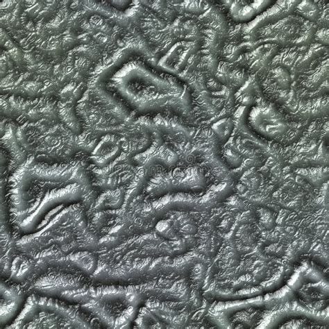 Gray Seamless Alien Skin Texture Stock Illustration - Illustration of ...