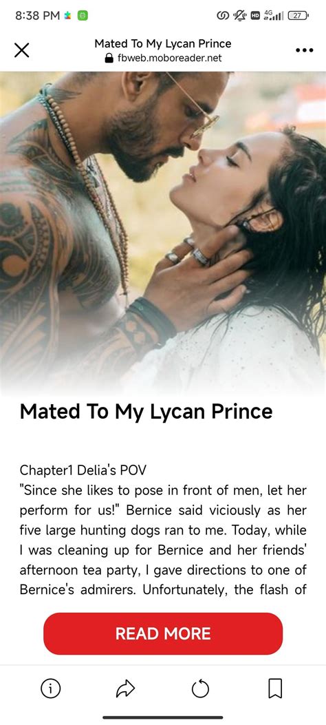 Mated To My Lycan Prince Rromancenovels