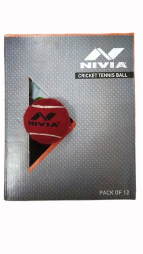 Nivia Cricket Tennis Balls At Rs 570dozen Nivia Ball In Ahmedabad