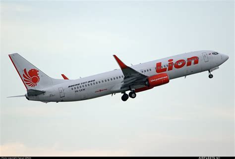 Lion Air Boeing 737 NG Max PK LKW Photo 30245 Airfleets Aviation