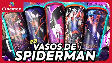 VASOS DE SPIDERMAN CINEMEX YouTube