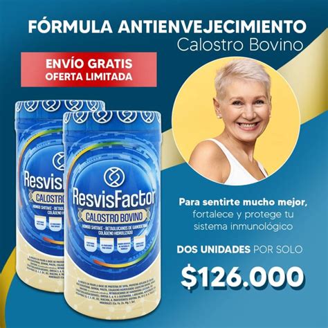 Calostro Bovino Vitamina Sistema Inmunologico Cansancio Huesos Fuertes