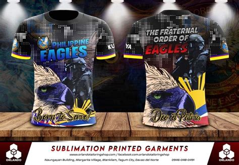 The Fraternal Order Of Eagles Tagum City RB T Shirt Tarpaulin