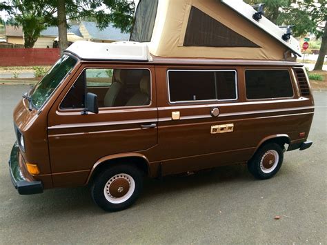 1980 VOLKSWAGON VANAGON WESTFALIA CAMPMOBILE KOMBI VAN CAMPER 2 0L