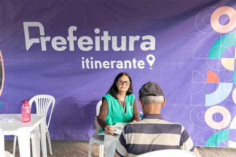 Prefeitura Itinerante Realiza Mais De Atendimentos Em Duas Semanas