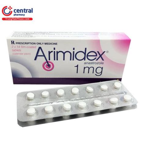 [CHÍNH HÃNG] Thuốc Arimidex 1mg điều trị ung thư vú