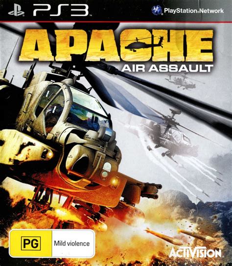 Apache Air Assault Box Cover Art Mobygames