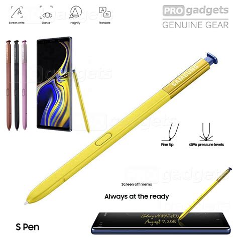 Genuine Original Samsung Galaxy Note 9 S Pen Sm N650 Bluetooth Stylus