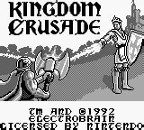 Buy Kingdom Crusade For GAMEBOY Retroplace