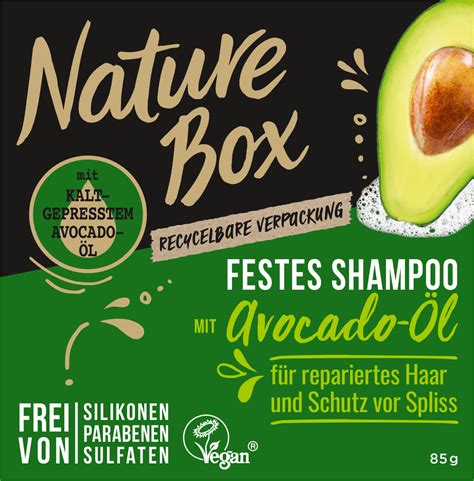 Nature Box Festes Shampoo Avocado 85 g dauerhaft günstig online kaufen