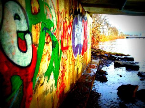 Hintergrundbilder Malerei St Dtisch Betrachtung Mauer Fluss